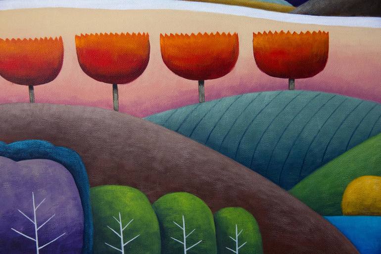 Original Modern Landscape Painting by Kate Graham