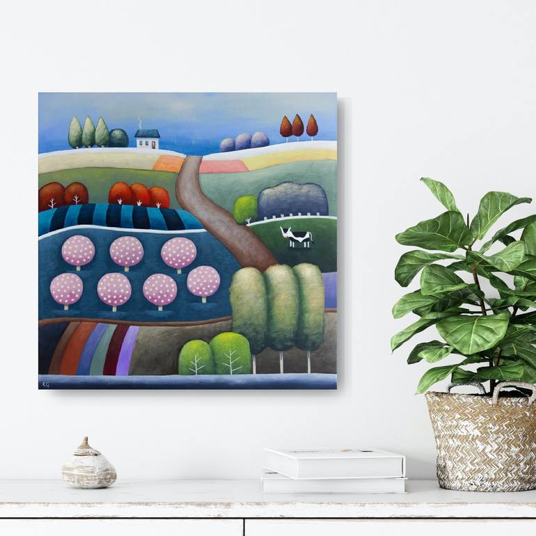 Original Modern Landscape Painting by Kate Graham