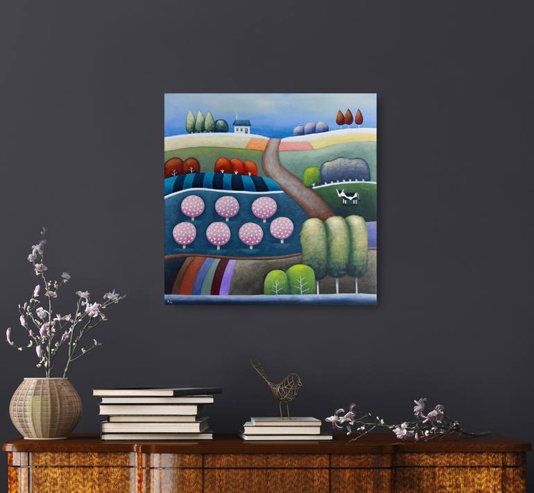 Original Modern Landscape Painting by Kate Graham