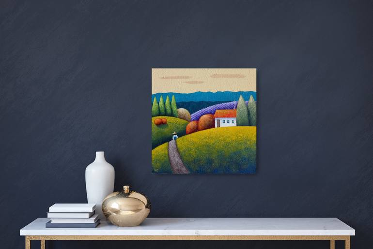 Original Minimalism Landscape Painting by Kate Graham