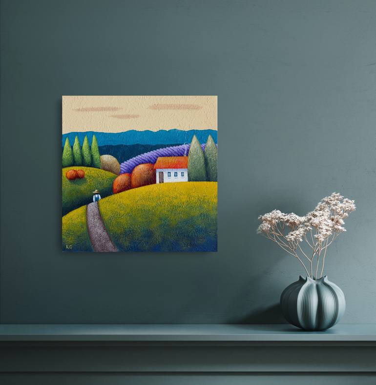 Original Minimalism Landscape Painting by Kate Graham