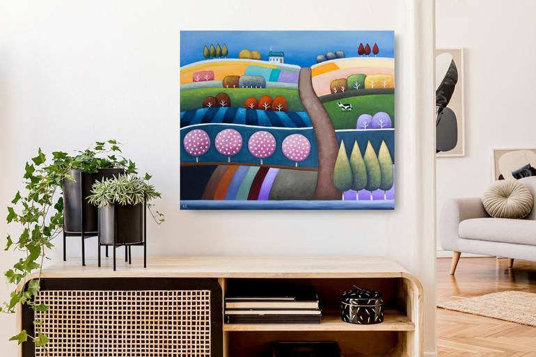 Original Modern Landscape Painting by Kate Graham