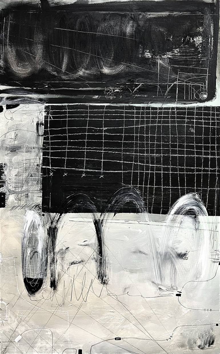 Original Modern Abstract Paintings by Dave Martin