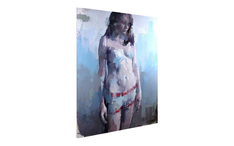 Original Abstract Expressionism Fashion Painting by Thomas Stephan