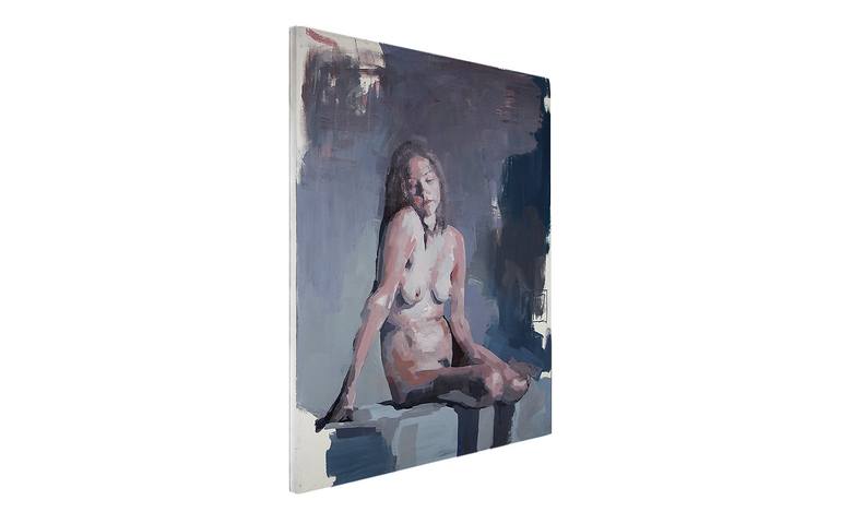 Original Abstract Expressionism Women Painting by Thomas Stephan