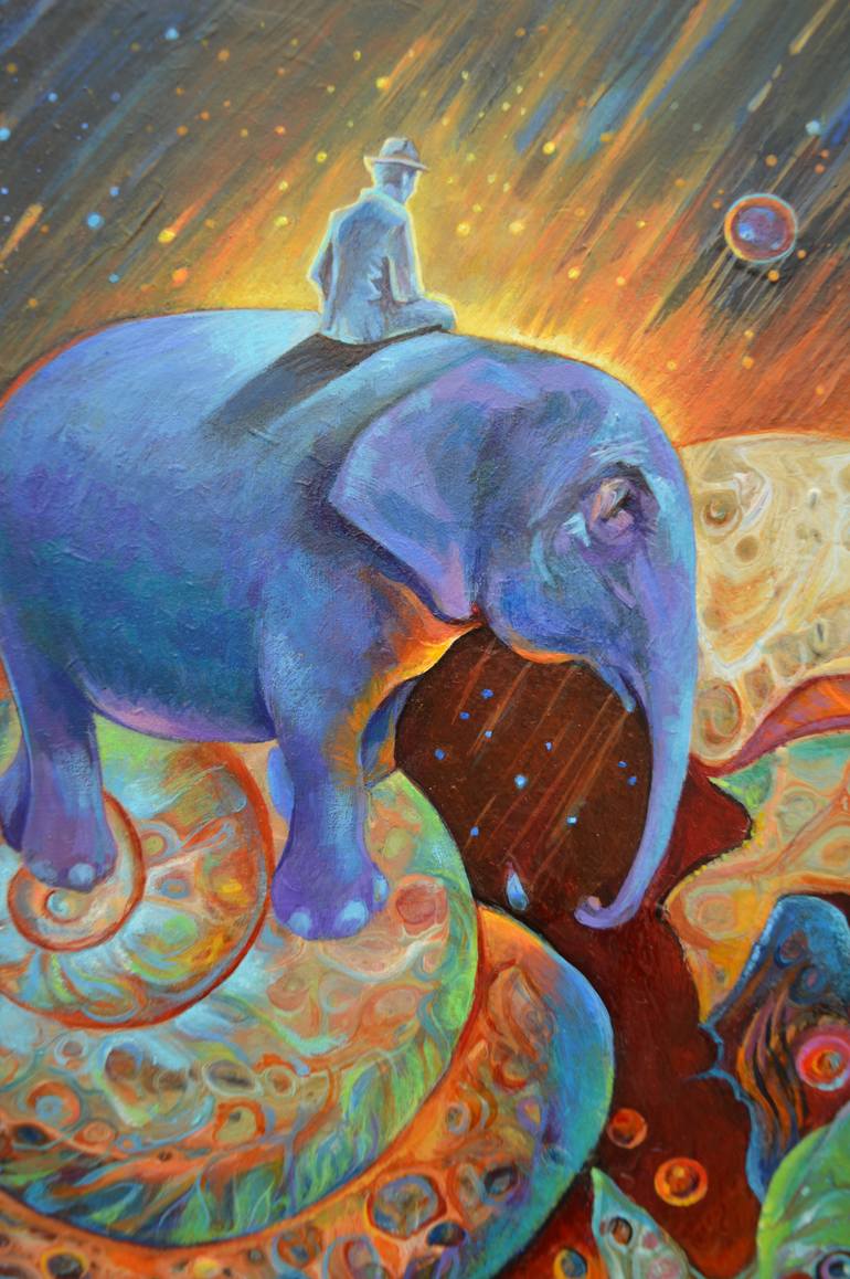 Original Illustration Fantasy Painting by Diana Savova