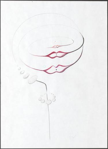 Print of Erotic Drawings by Cima Farahmandi
