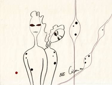Print of Body Drawings by Cima Farahmandi
