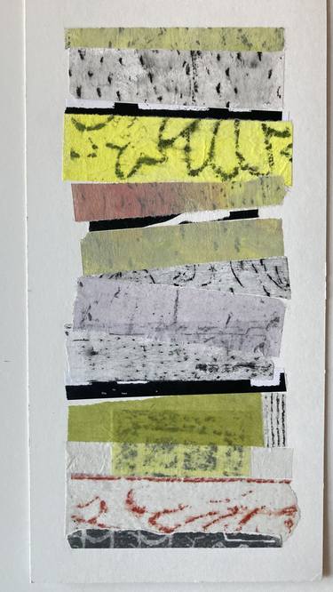 Original Contemporary Abstract Collage by carmine santaniello