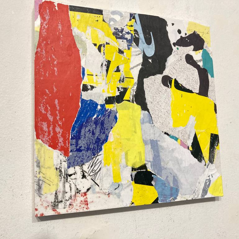 Original Street Art Abstract Collage by Carmine Santaniello
