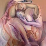 Leda and Swan by Alessandra Bobeli