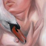 Leda and Swan fragments by Alessandra BB