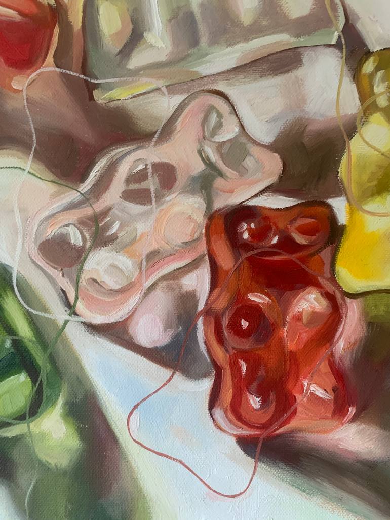 Original Conceptual Food & Drink Painting by Alessandra Bobeli