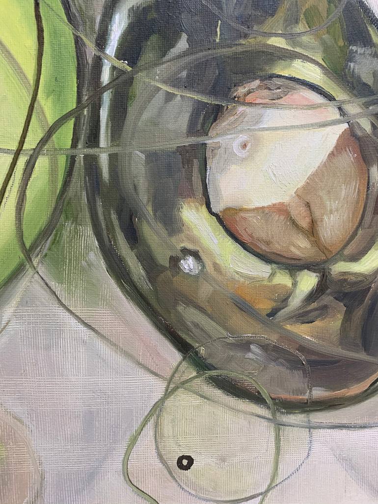 Original Conceptual Still Life Painting by Alessandra Bb