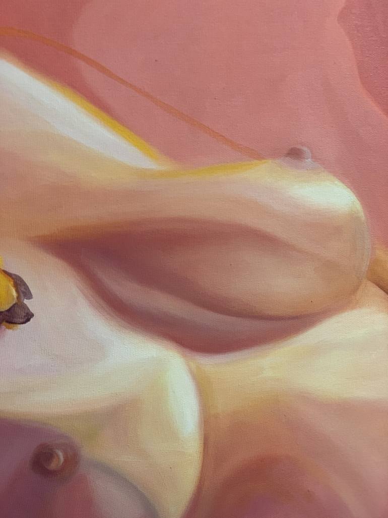 Original Nude Painting by Alessandra BB