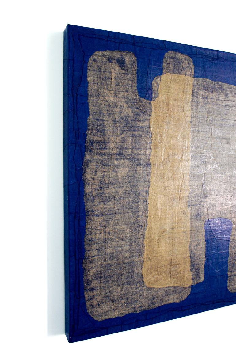 Original Abstract Expressionism Abstract Collage by Young Shin