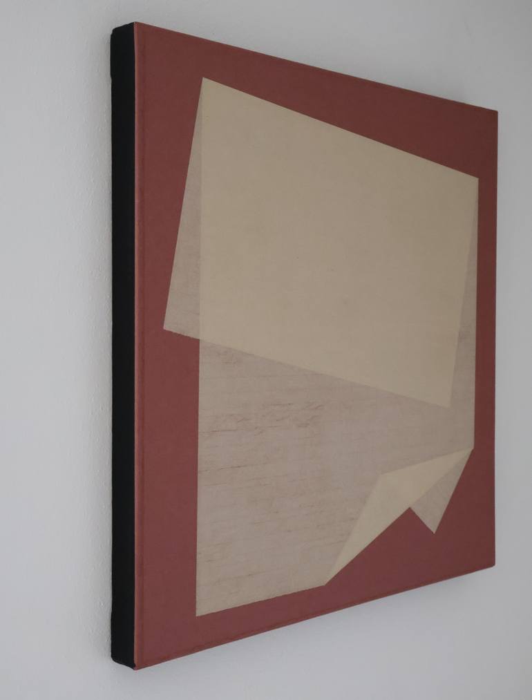Original Abstract Expressionism Abstract Collage by Young Shin
