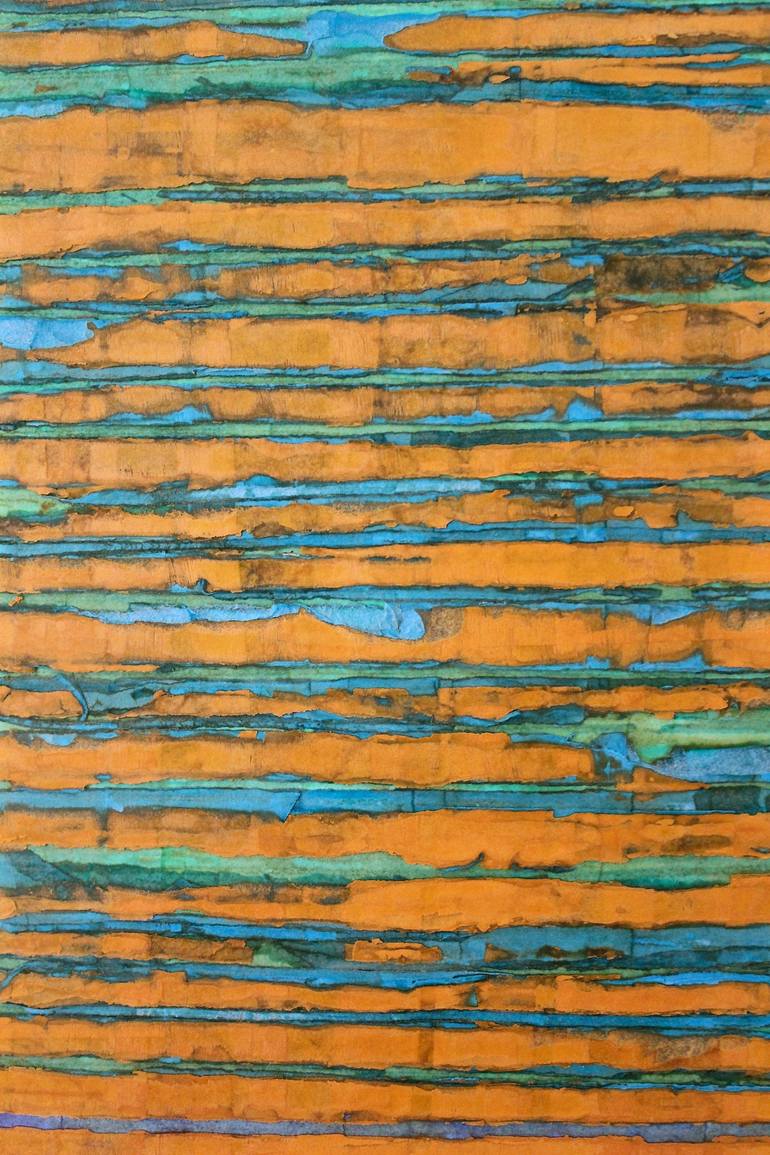 Original Abstract Expressionism Abstract Painting by Young Shin