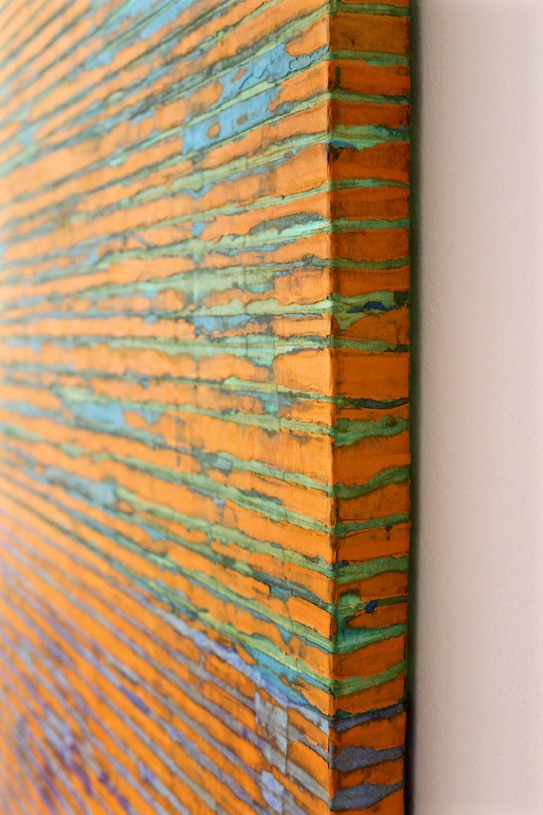 Original Abstract Expressionism Abstract Painting by Young Shin