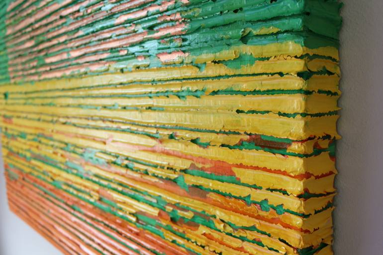 Original Abstract Expressionism Abstract Painting by Young Shin