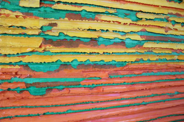 Original Abstract Expressionism Abstract Painting by Young Shin