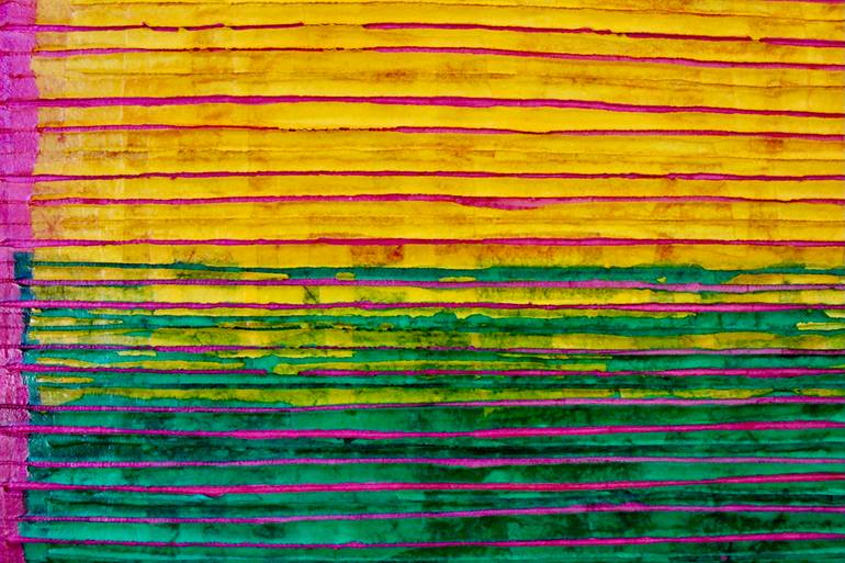 Original Abstract Expressionism Abstract Painting by Young Shin