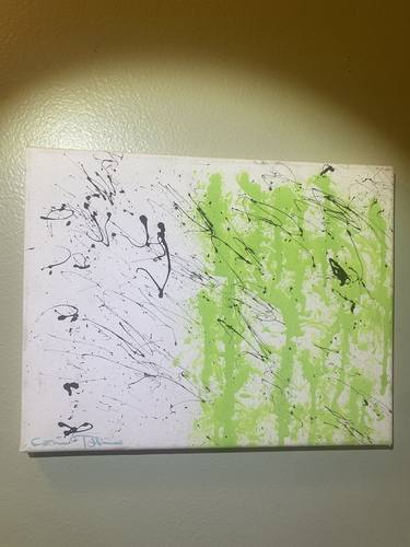 Original Abstract Expressionism Outer Space Paintings by Corina Tolliver