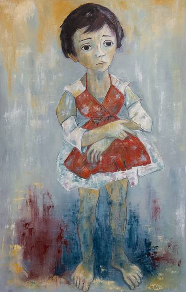 Print of Figurative Children Paintings by Arina Tcherem