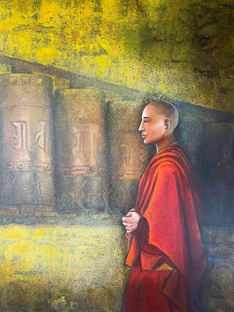 Original Figurative Pop Culture/Celebrity Painting by Kangana Vohra