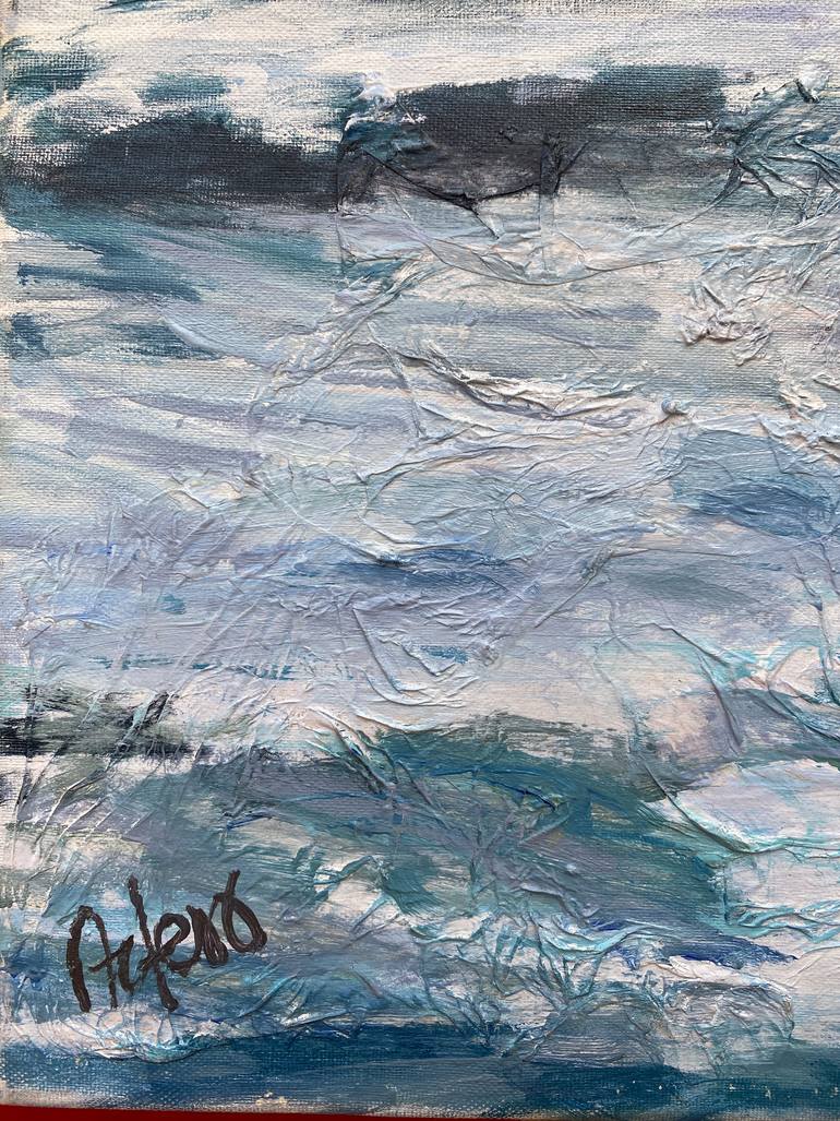 Original Impressionism Seascape Painting by Conchi Artero