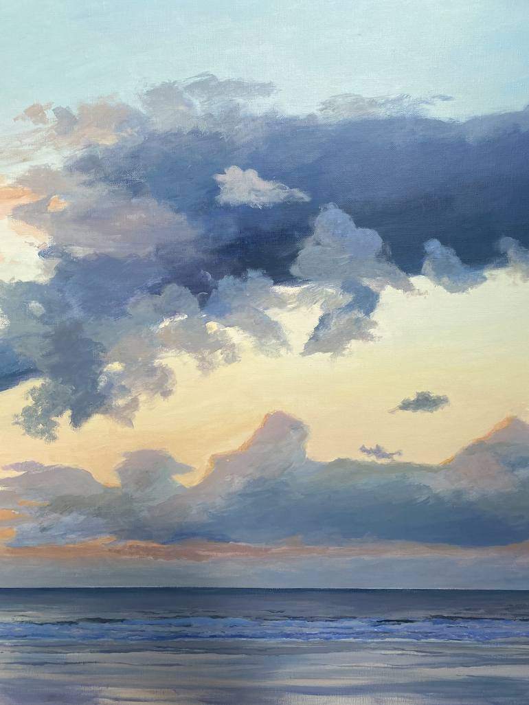 Original Contemporary Seascape Painting by Conchi Artero