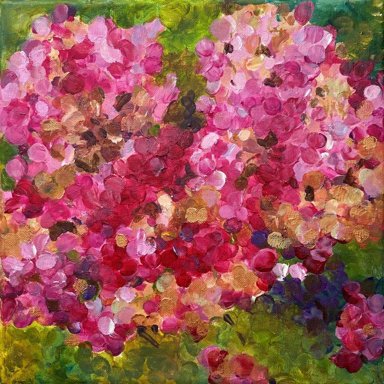 Original Floral Painting by Conchi Artero