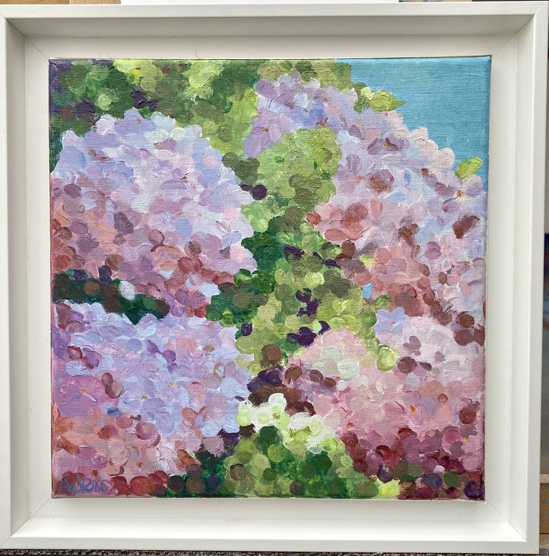 Original Floral Painting by Conchi Artero
