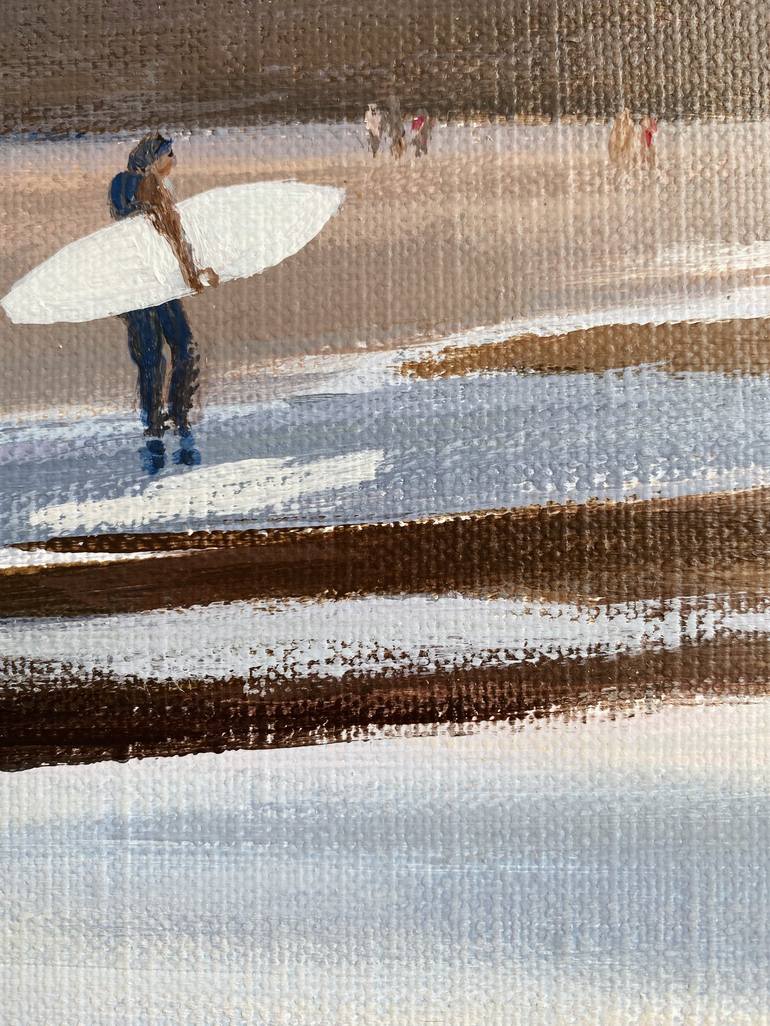 Original Beach Painting by Conchi Artero
