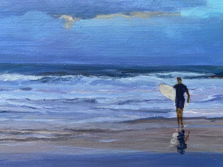 Original Figurative Seascape Painting by Conchi Artero