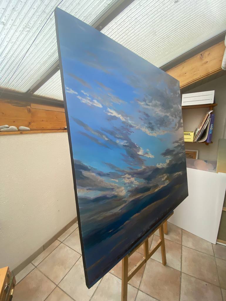 Original Figurative Cities Painting by Conchi Artero