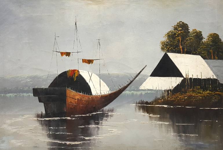 Original Photorealism Landscape Painting by Bilal Qadeer