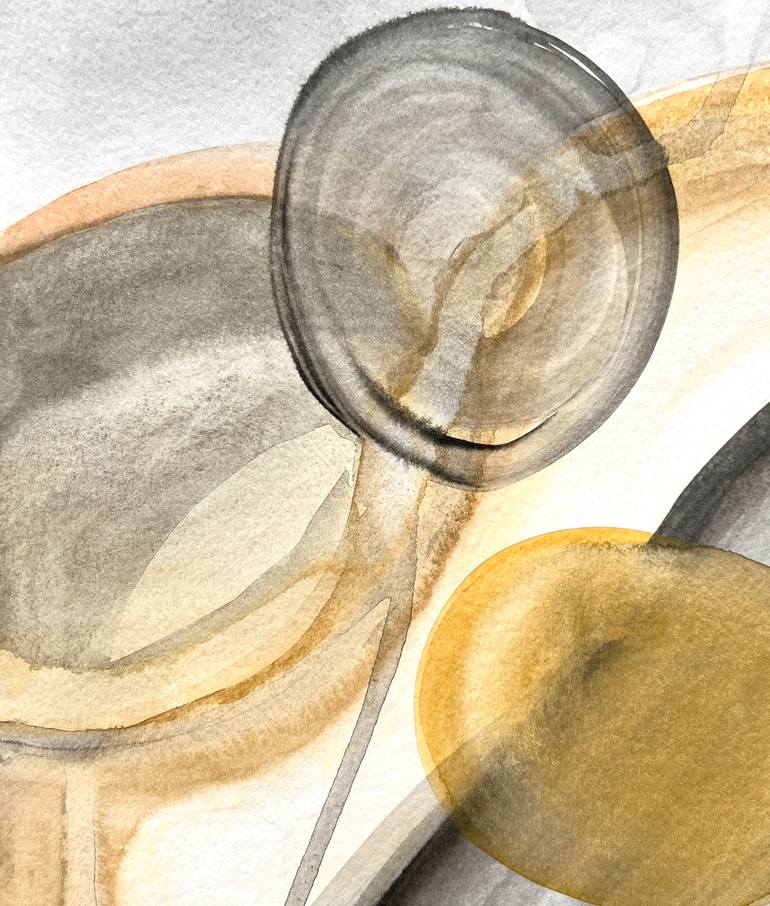 Original Abstract Expressionism Abstract Painting by Sophia Hyun