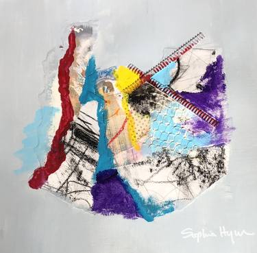 Original Abstract Expressionism Abstract Paintings by Sophia Hyun