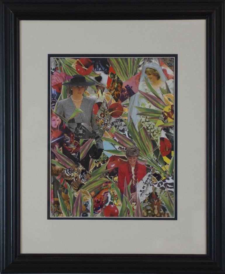 Original Conceptual Women Collage by Parsons Tancredi