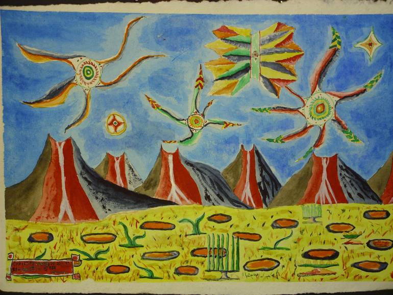 Original Surrealism Fantasy Painting by Christopher Rehm