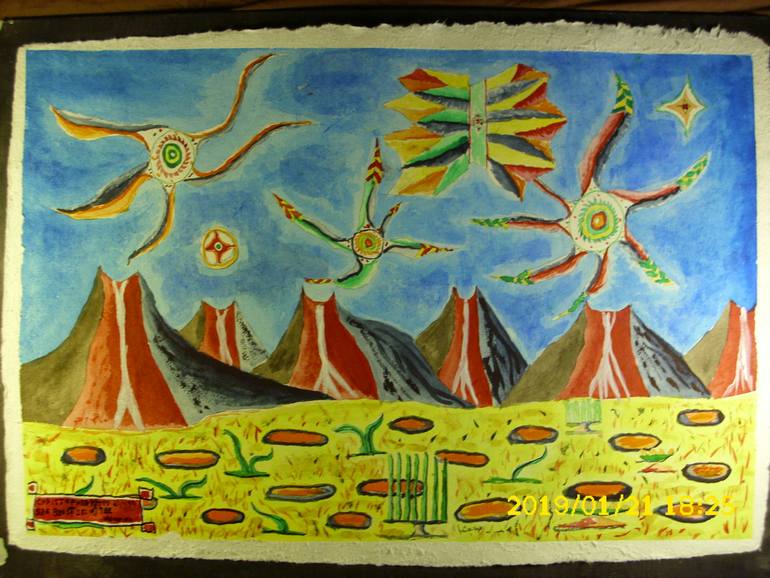 Original Surrealism Fantasy Painting by Christopher Rehm