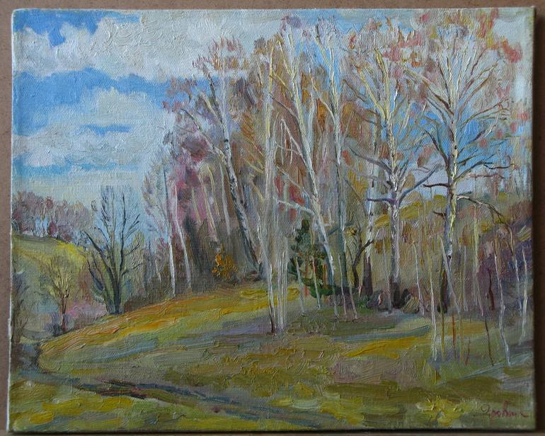 Original Impressionism Landscape Painting by Semen Yarovyi