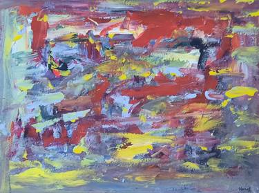Original Abstract Expressionism Abstract Paintings by brainajar art