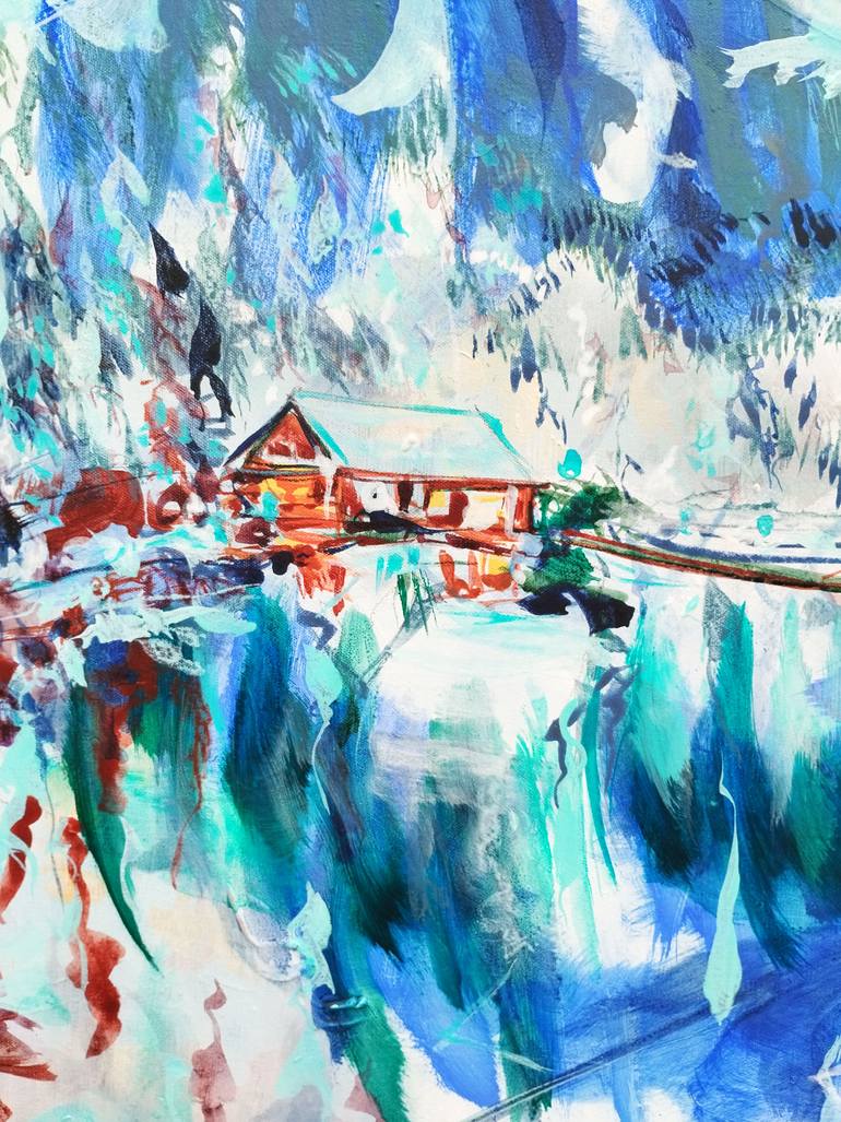 Original Figurative Landscape Painting by Emma Archer