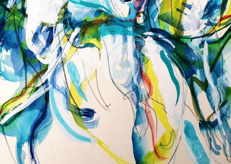 Original Abstract Painting by Emma Archer