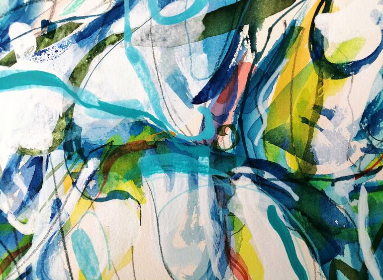 Original Abstract Painting by Emma Archer