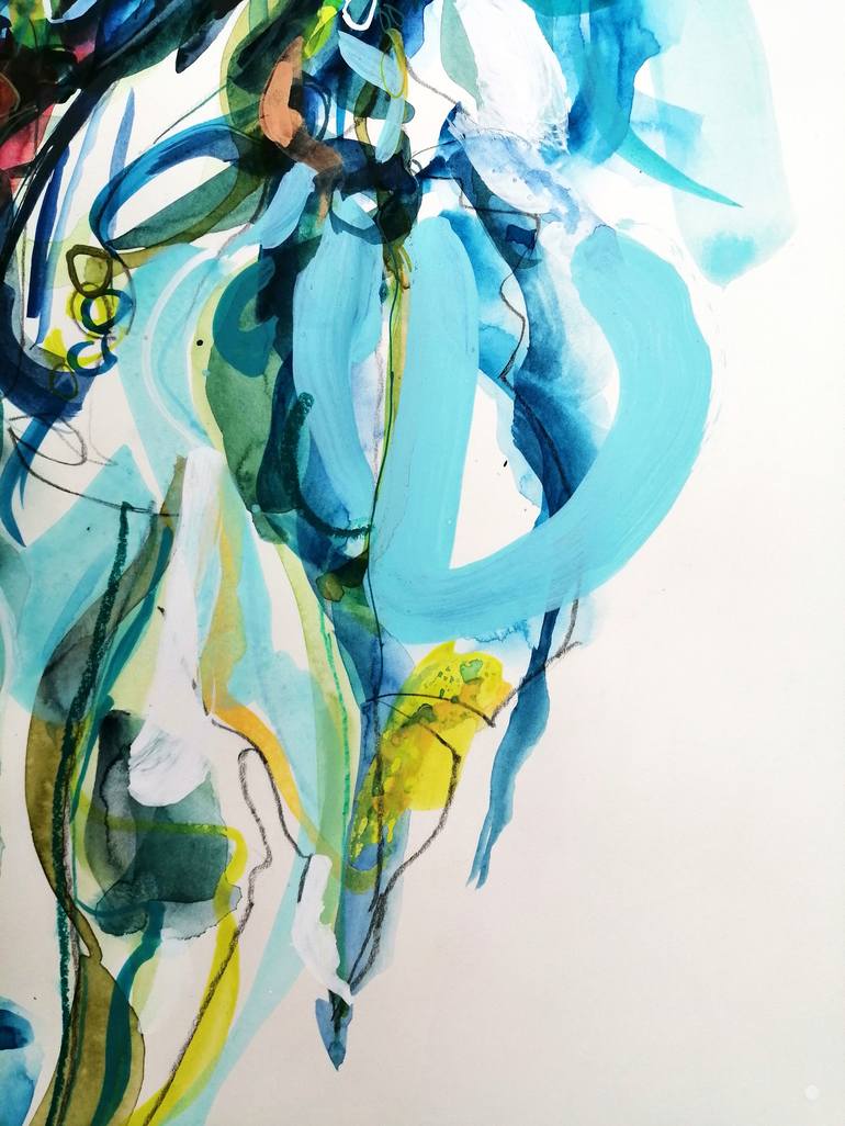 Original Figurative Abstract Painting by Emma Archer