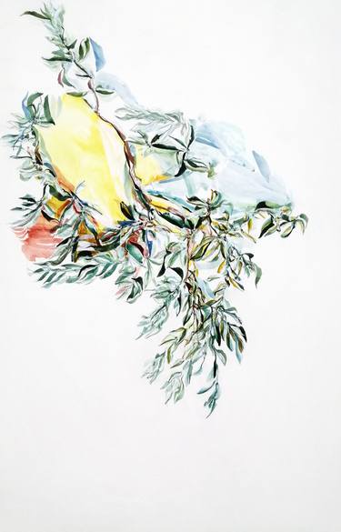 Original Abstract Botanic Paintings by Emma Archer