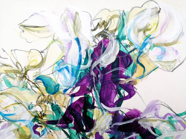 Original Floral Painting by Emma Archer